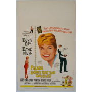 Please don't eat the Daisies - Original 1960 Window Card Please don't eat the Daisies - Original 1960 Window Card